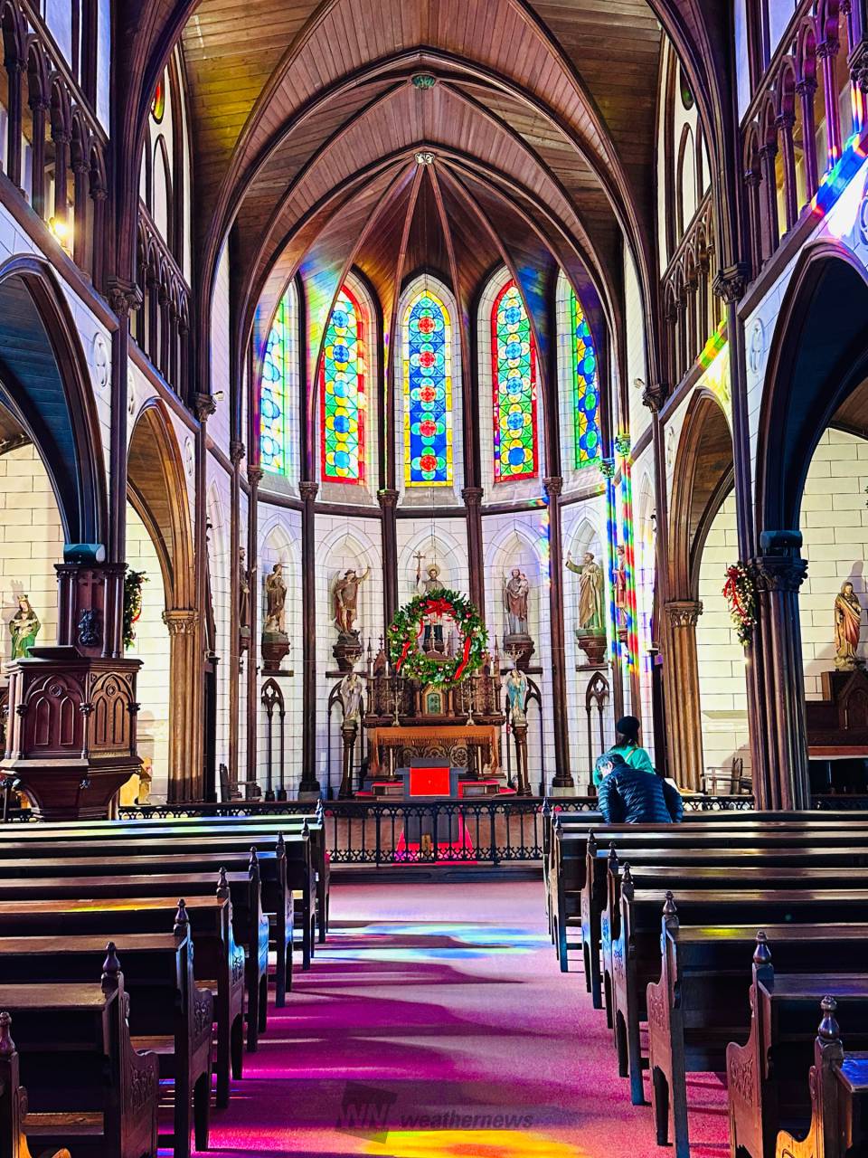 聖ザビエル天主堂 ステンドグラスが とて | 愛知県犬山市 | ミッチー