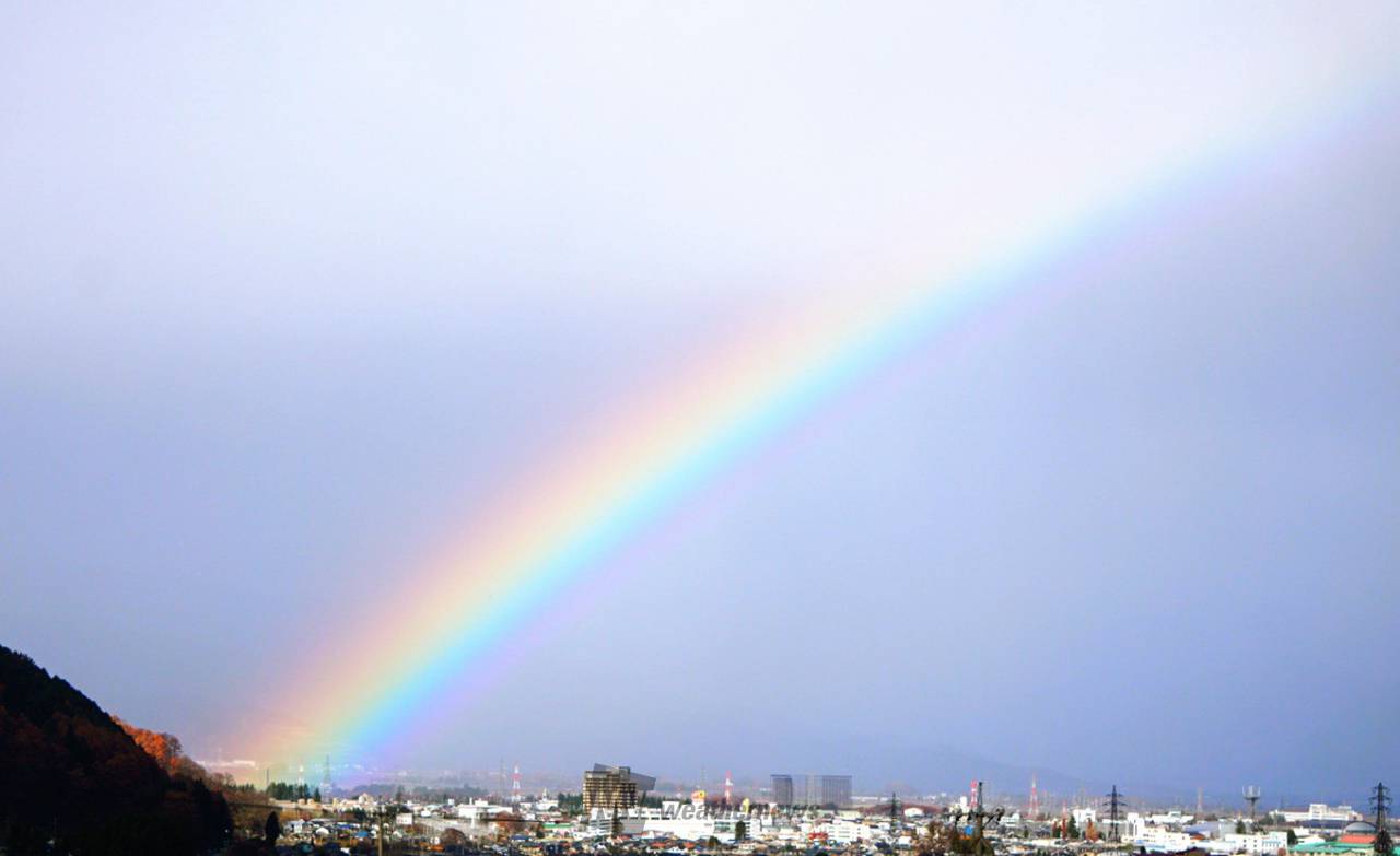 各地で空のかけはし🌈 注目の空の写真 ウェザーニュース