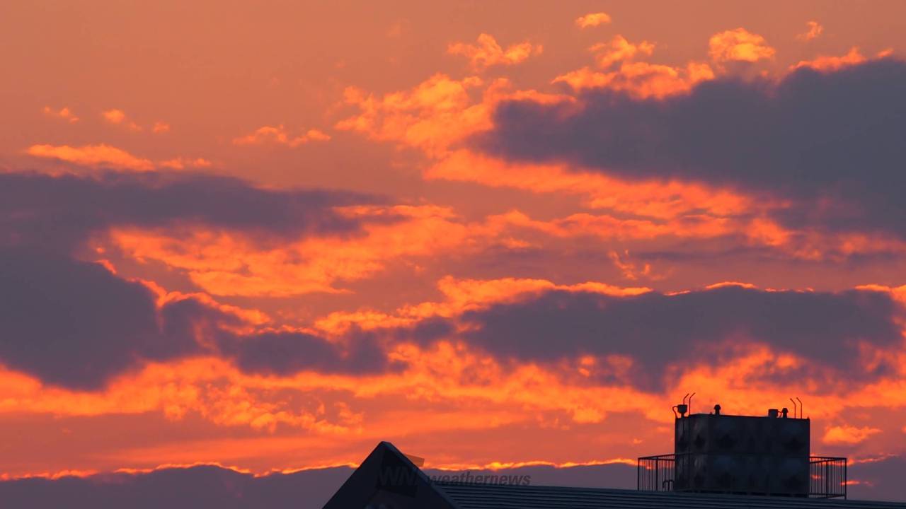 夕焼けタイム 注目の空の写真 ウェザーニュース