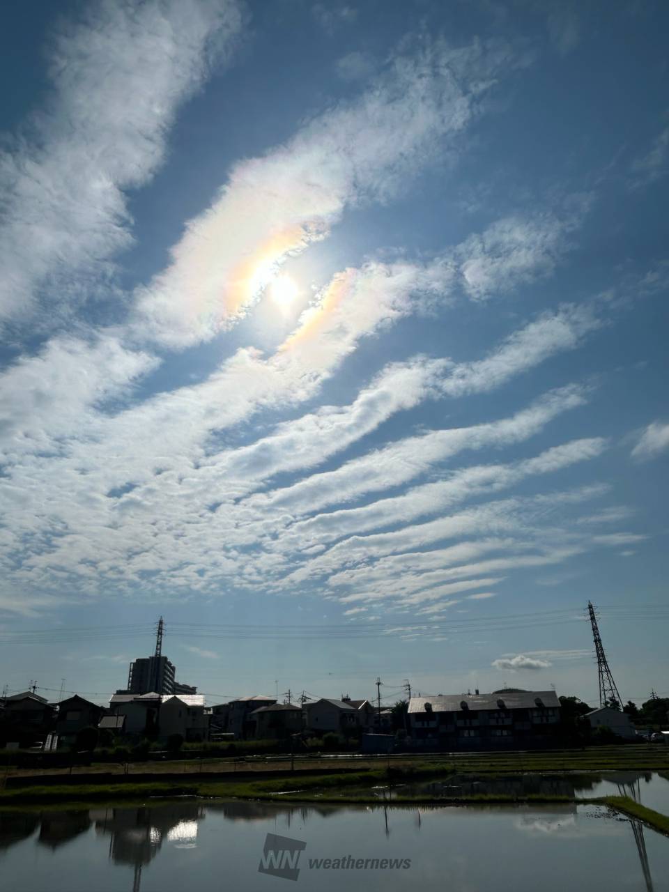 すじ雲・ひつじ雲 注目の空の写真 ウェザーニュース