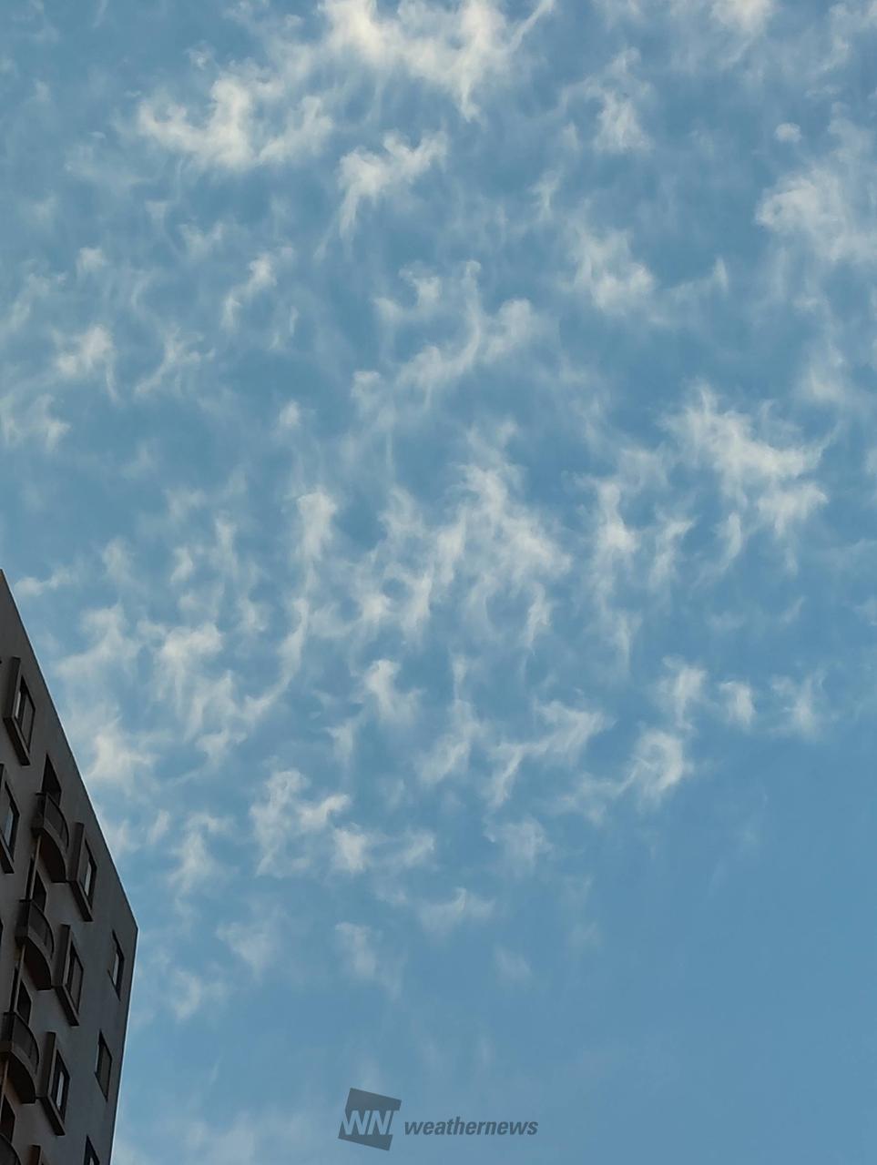 不思議な雲たち 注目の空の写真 ウェザーニュース 