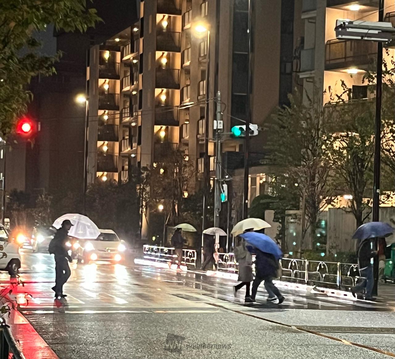 17:10 雨) 冷たい雨が | 東京都調布市 | たまご😊 | ウェザーニュース, 画像サイズ:1280x1163