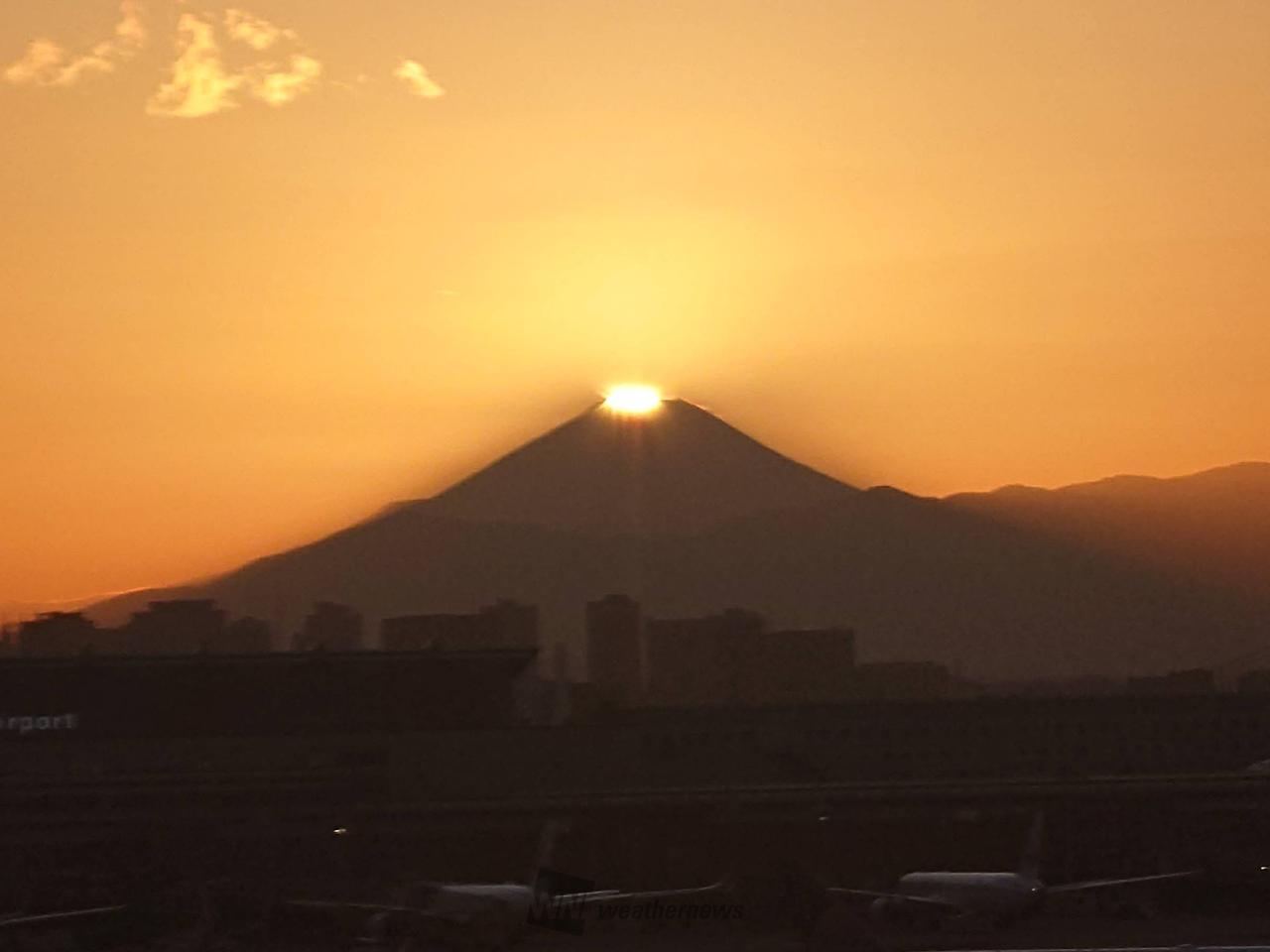 ダイヤモンド富士2025 注目の空の写真 ウェザーニュース ダイヤモンド富士2025 注目の空の写真 ウェザーニュース