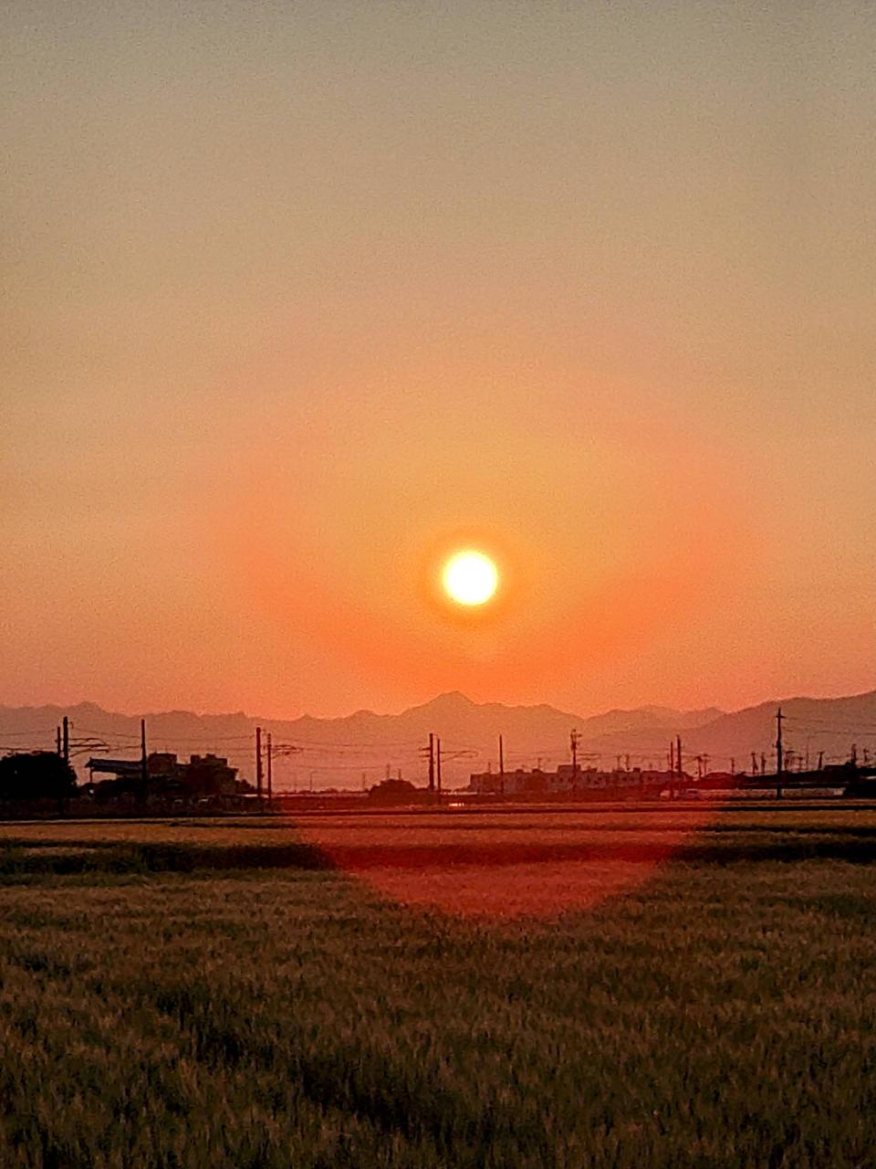 GAHGA 光れーる 君との夕焼けオレンジ（久しぶりに雑賀崎の
