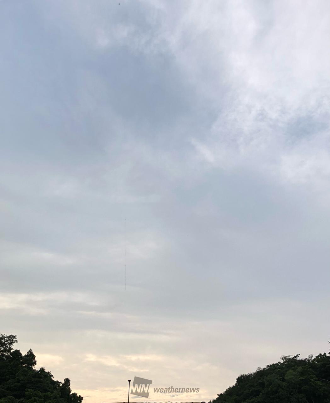 宮城沿岸、ぼんやり...