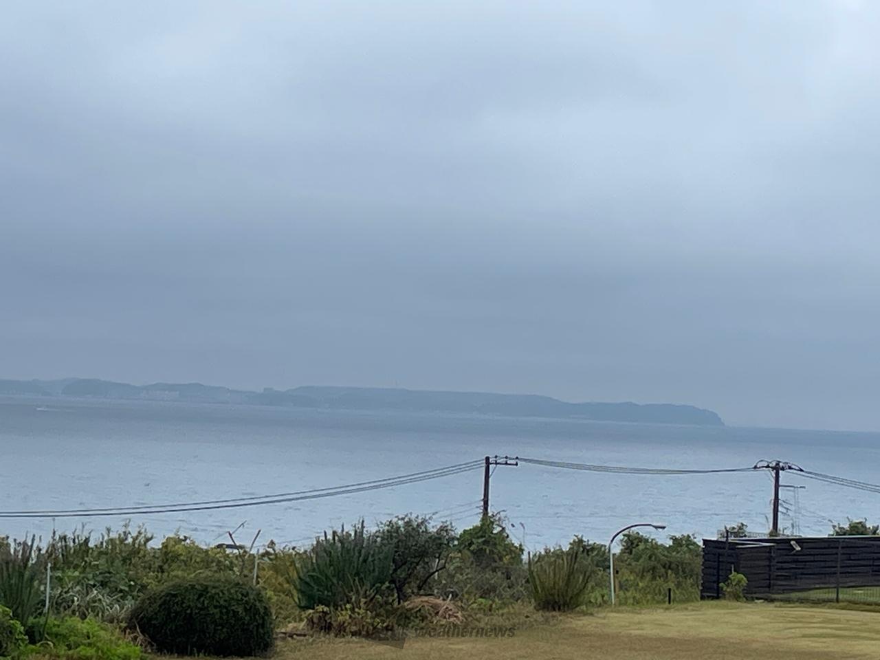 朝のうち降っていた雨は今現在止んでいるけ | 千葉県富津市